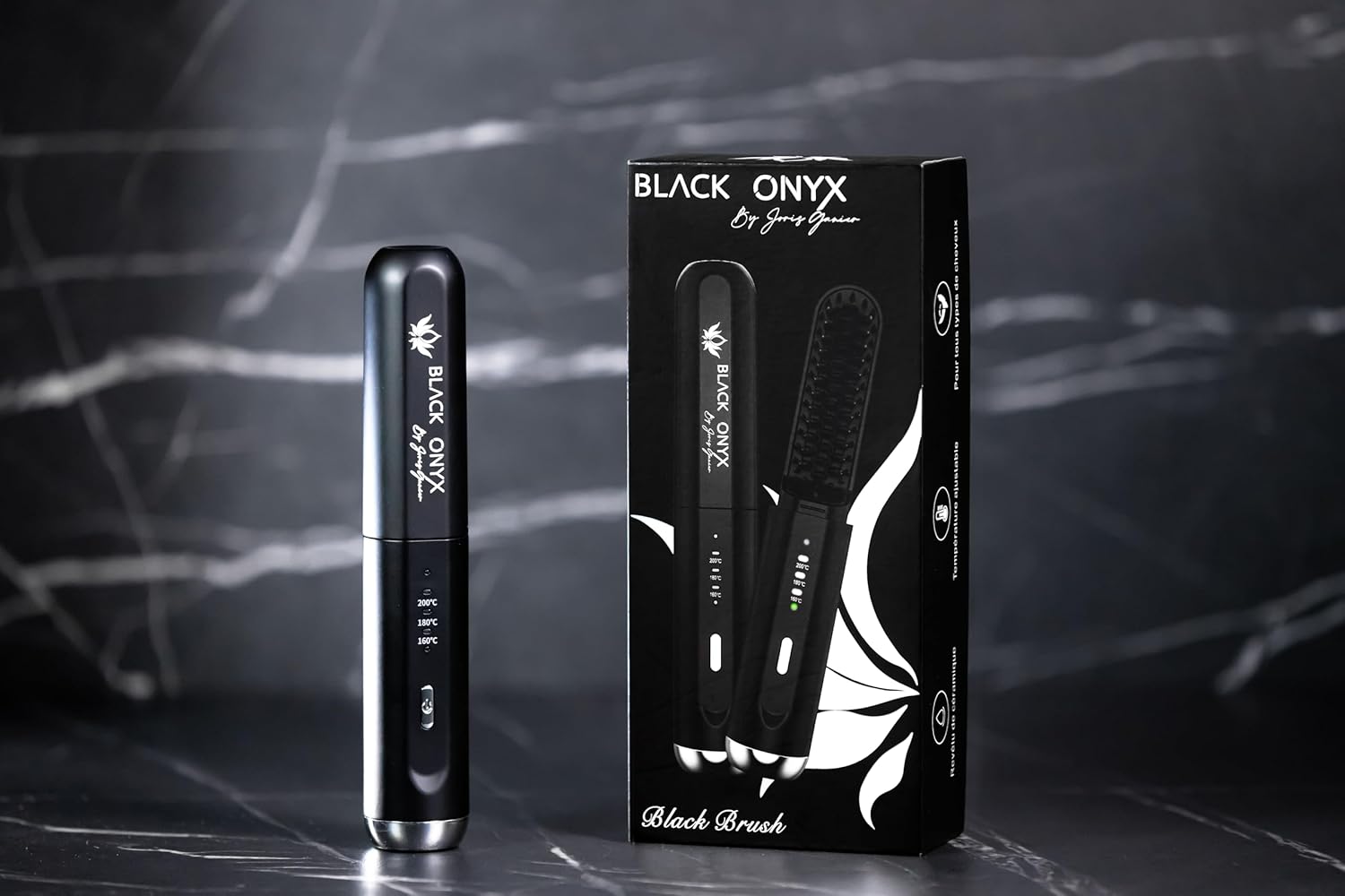 Brosse lissante portable : lisseur sans fil idéal pour cheveux fins en voyage – Image 3