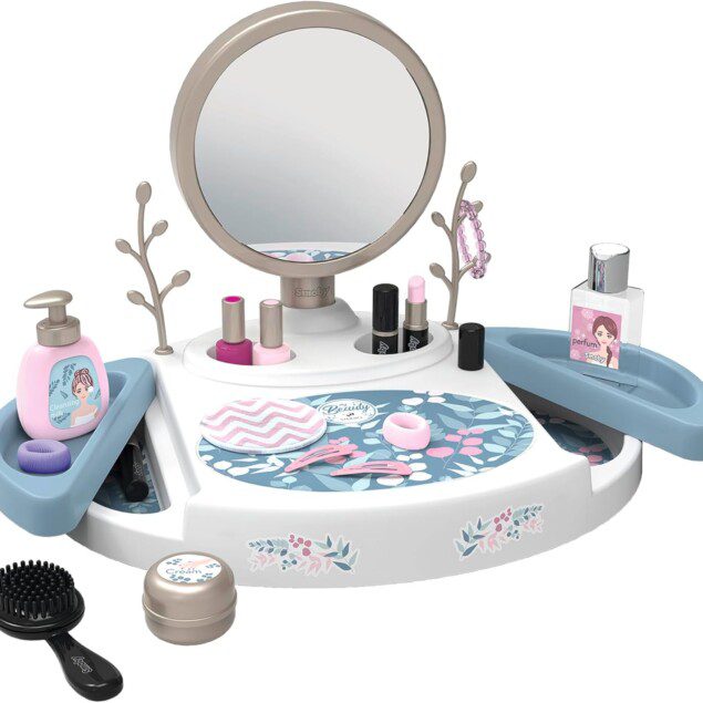 Coiffeuse beauté pour enfant : un studio de rêve pour coiffures, manucures et maquillages créatifs dès 3 ans