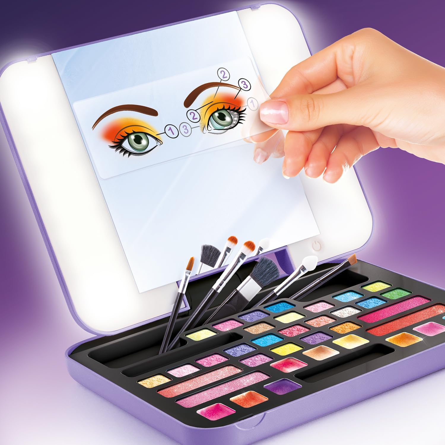 Mallette de maquillage LED : l'outil parfait pour les jeunes artistes créatifs – Image 4
