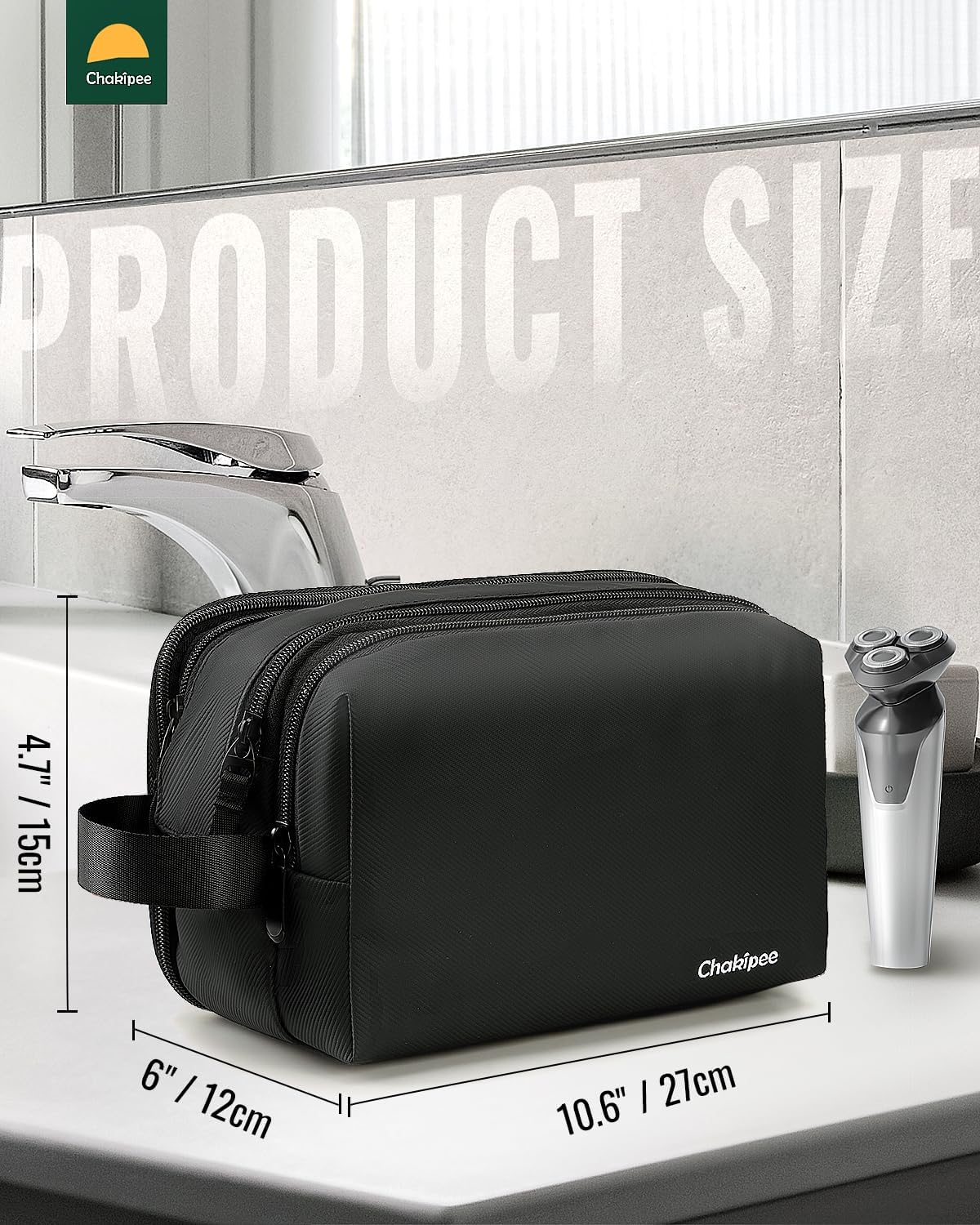 Trousse de toilette étanche pour hommes et femmes : l'accessoire idéal de voyage pour ranger vos essentiels cosmétiques – Image 7