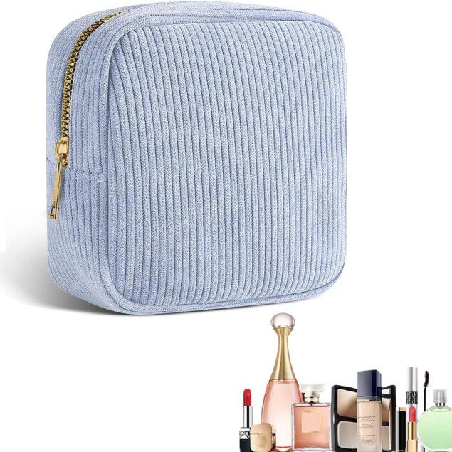 Petite trousse de toilette pour femme : l'organiseur idéal de maquillage en voyage