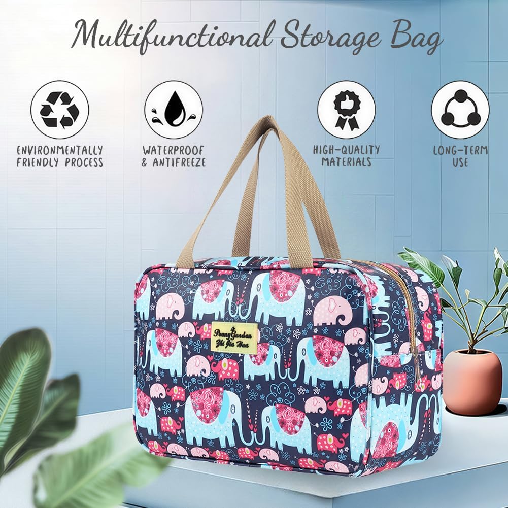 Grande trousse de toilette pour femmes : le compagnon idéal pour vos voyages et vos aventures en plein air – Image 6