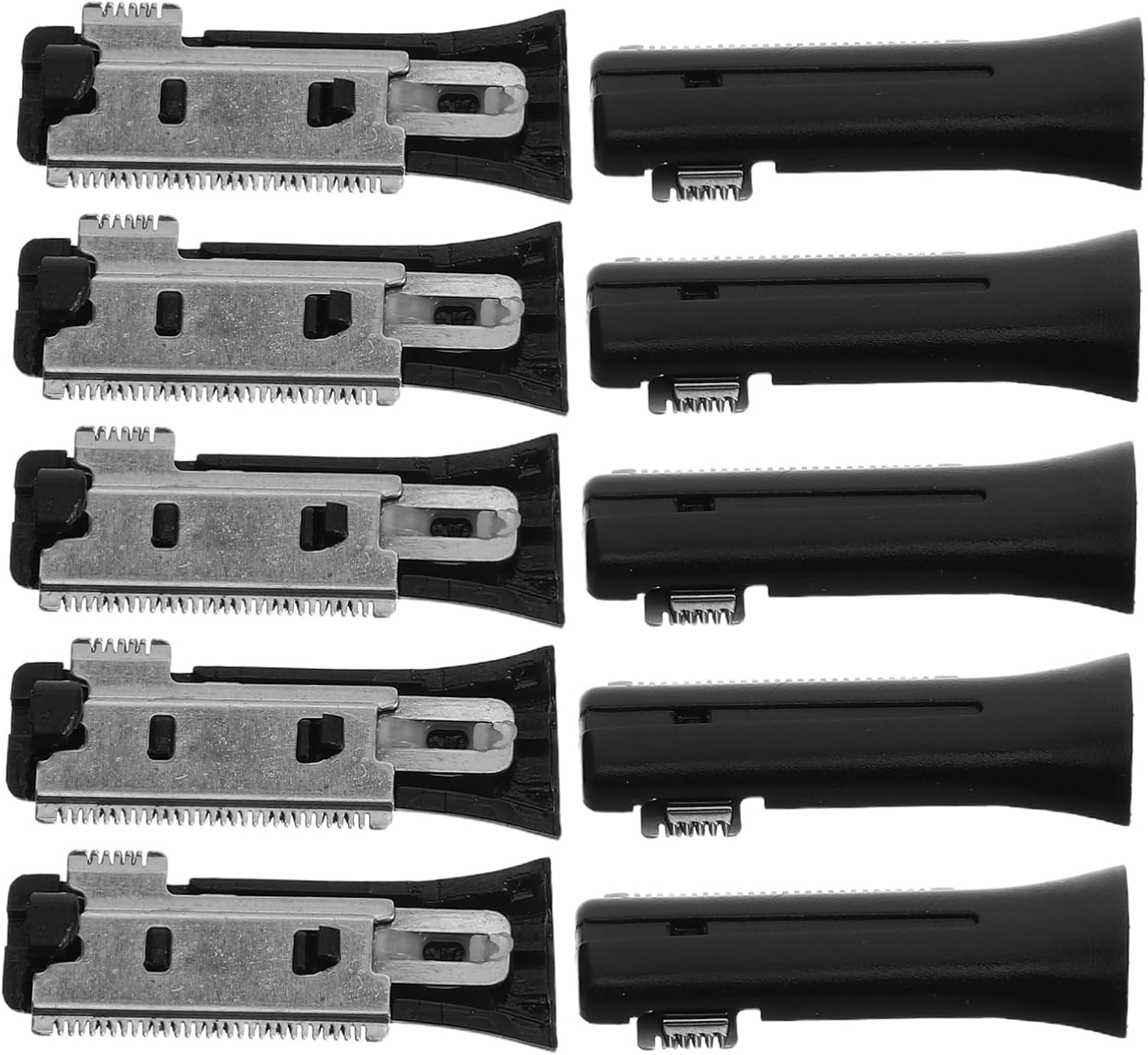 Lames de rechange pour tondeuse à sourcils : 10 pièces noires pour un rasage précis et rapide    Idéales pour un entretien soigné et compatible avec de nombreux modèles