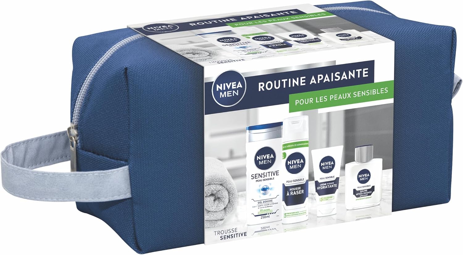 Trousse de toilette pour hommes à la peau sensible : routine complète visage et corps – Image 2