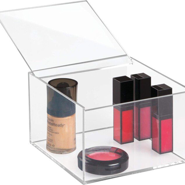 Boîte à cosmétiques en acrylique sans BPA : l'organisateur idéal pour un maquillage toujours en ordre