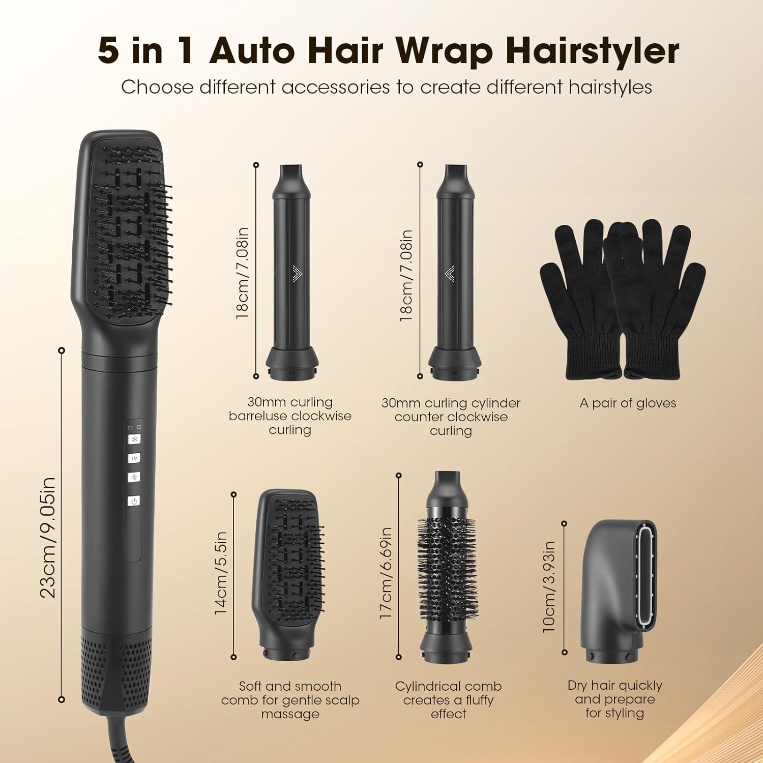 Style Éblouissant : Brosse Soufflante 5 en 1 – Image 8