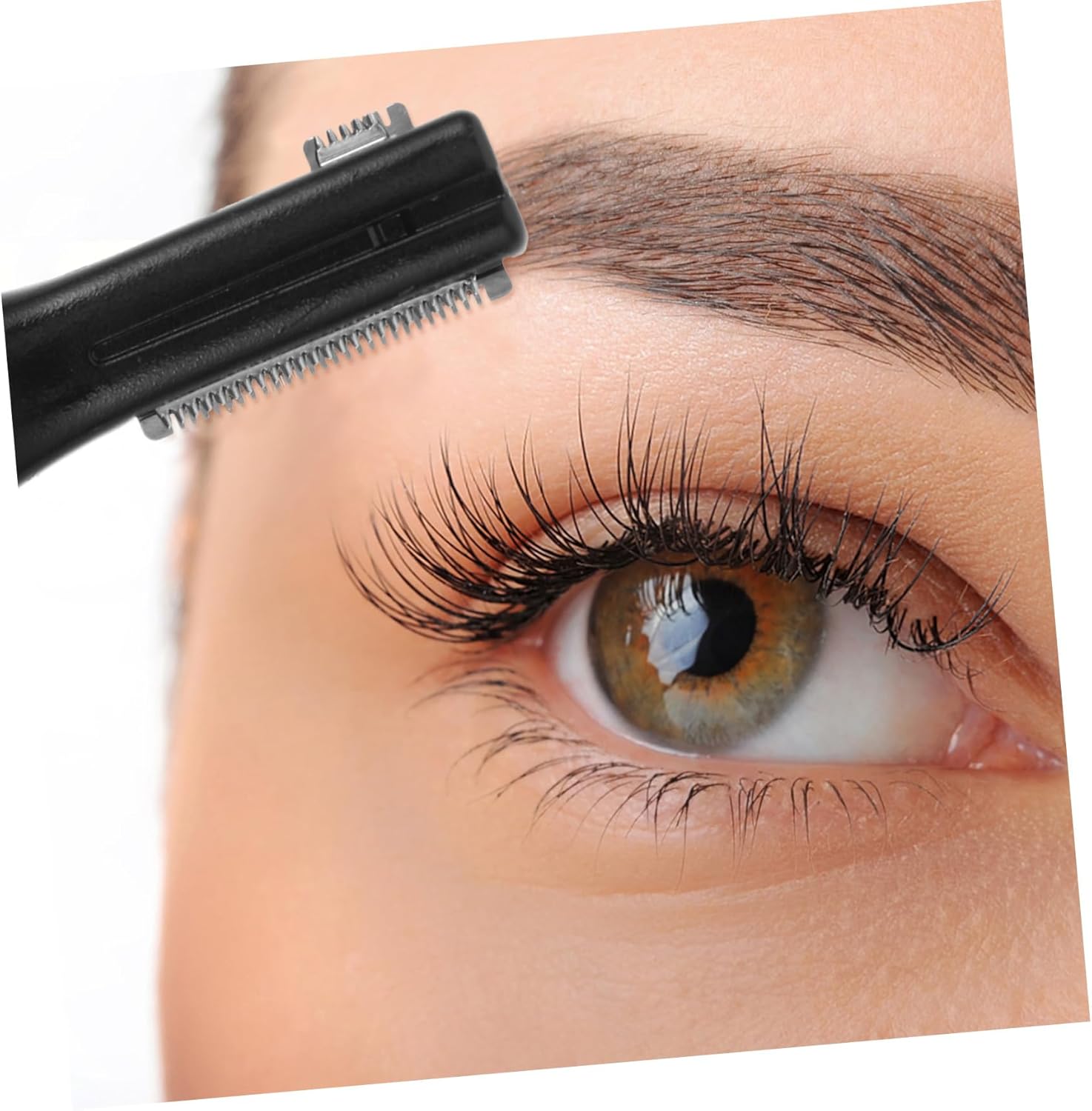 Accessoires de coupe des sourcils : 10 pièces pour une épilation précise et élégante Découvrez les lames de tondeuse à sourcils noires, idéales pour un soin personnel soigné – Image 5