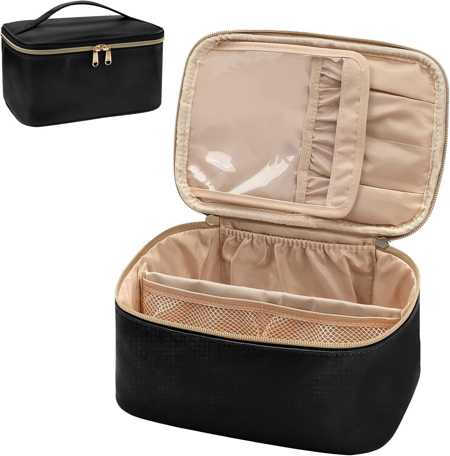 Trousse de maquillage portable pour femme : élégance et praticité à emporter partout