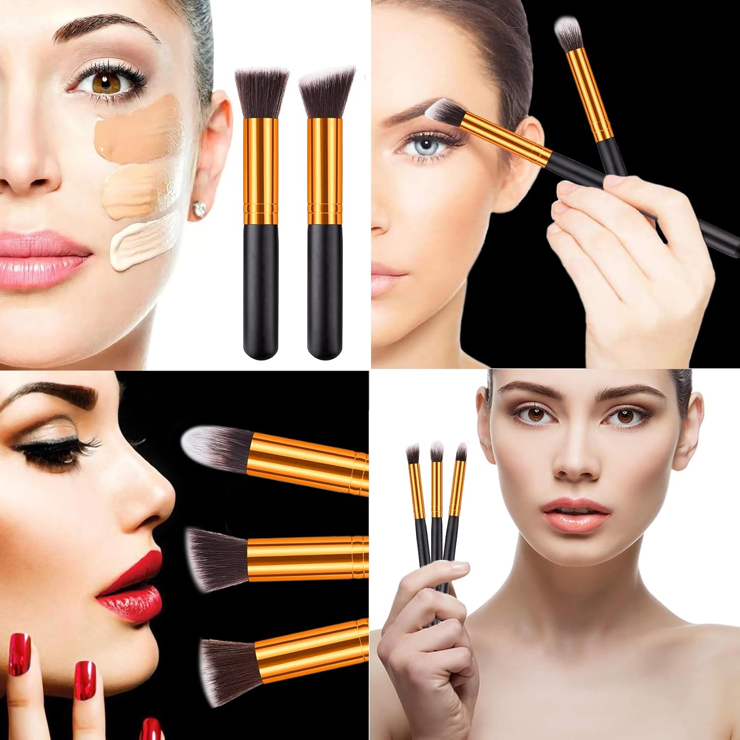 Pinceaux de maquillage professionnels : 10 pièces indispensables pour un teint parfait et un regard éclatant – Image 6