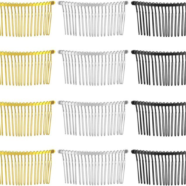 Peigne à cheveux en métal créatif : 12 accessoires élégants pour sublimer votre coiffure