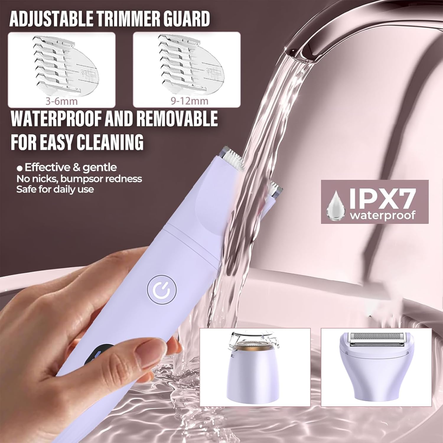 Rasoir Électrique XkuiHF 3 en 1 pour Femme - Douceur et Précision – Image 3