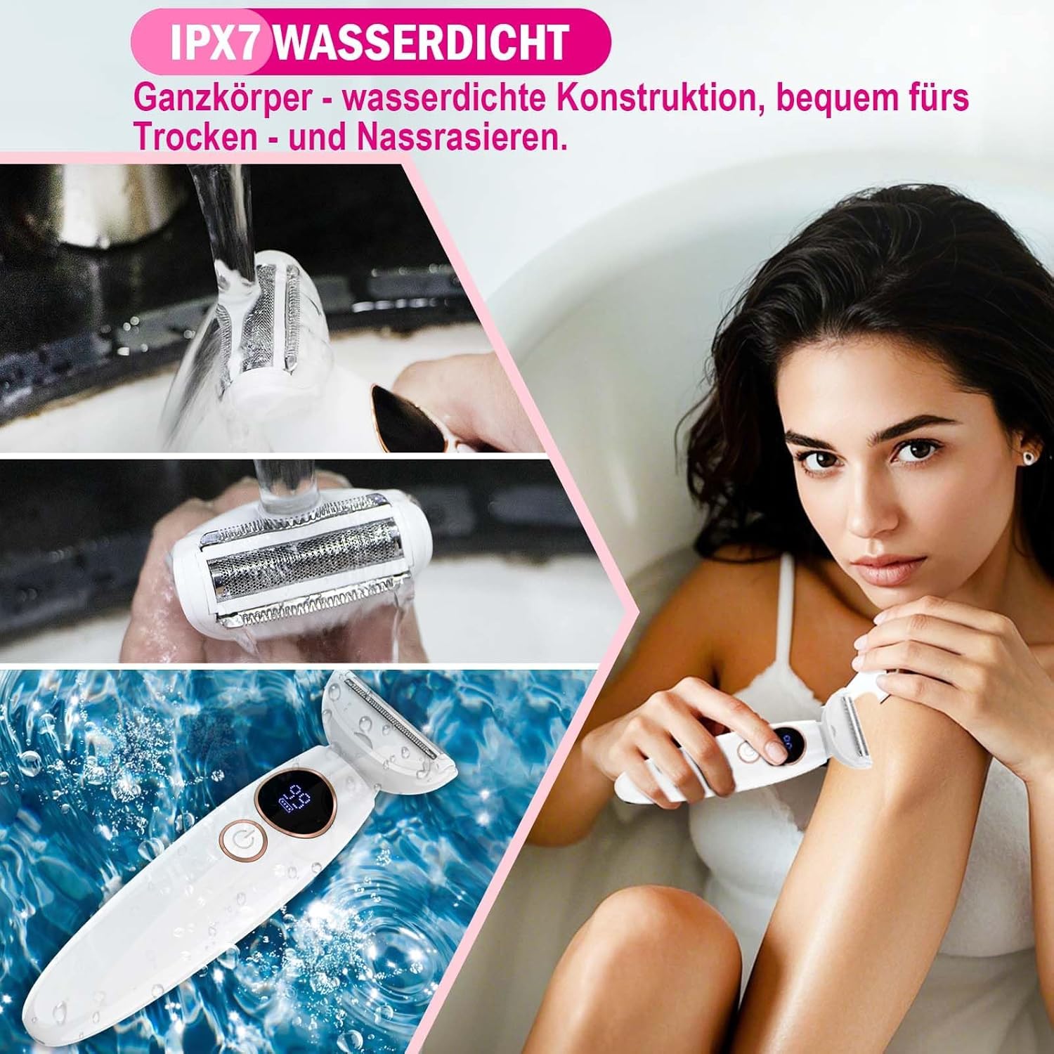 Rasoir Électrique iToncs 5 en 1 pour Femmes - Douceur et Précision – Image 4