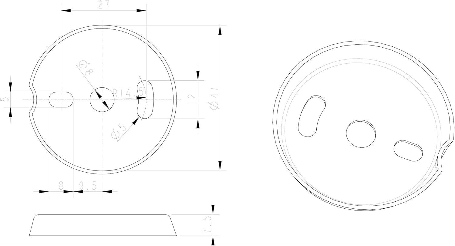 Porte-Sèche-Cheveux En Acier Inoxydable Élégant – Image 9