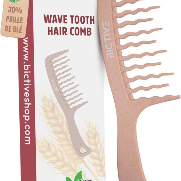 Peigne démêlant pour cheveux bouclés : le meilleur allié des femmes et hommes aux cheveux ondulés