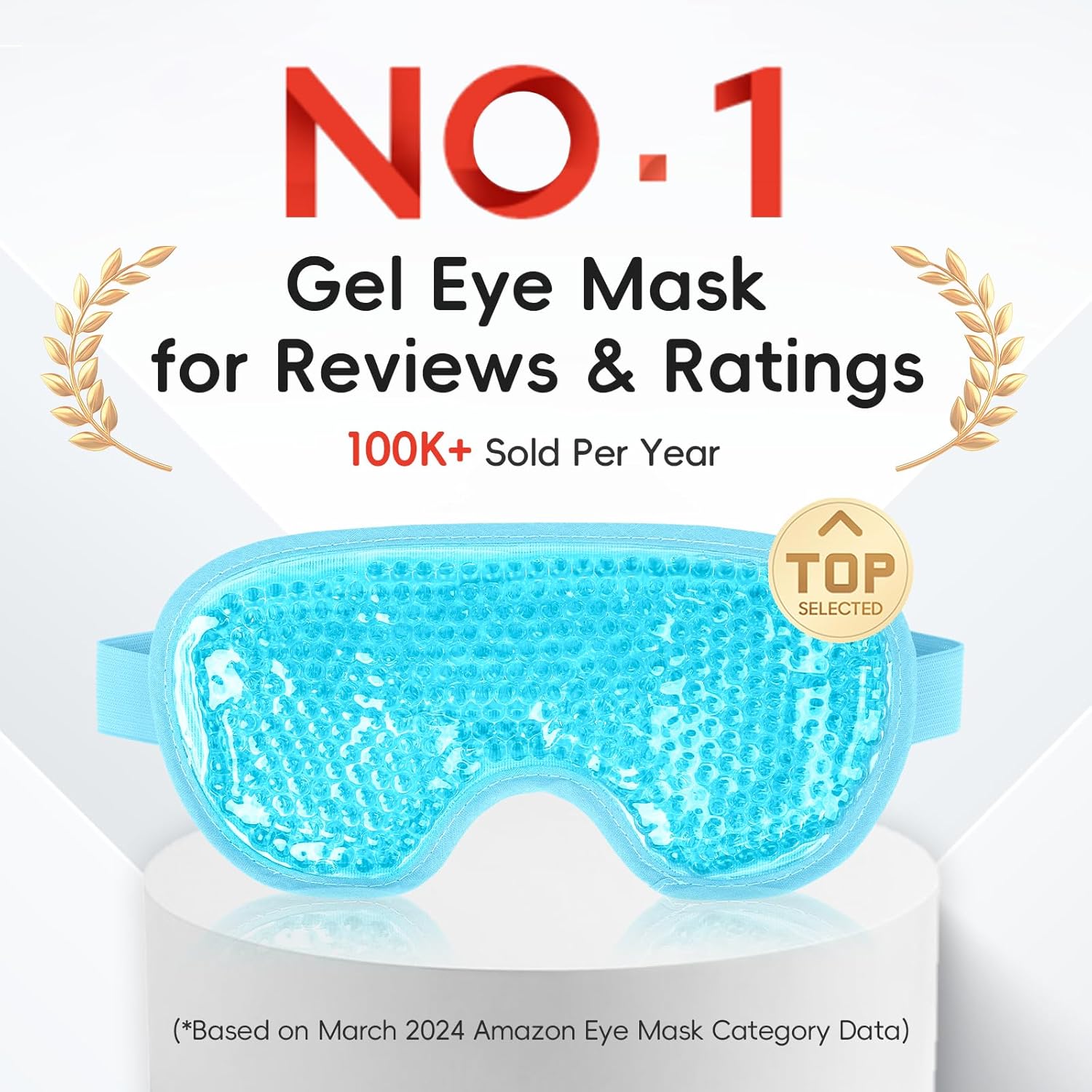 Masque Yeux Froid Réutilisable : Soulagez Cernes et Migraines – Image 3