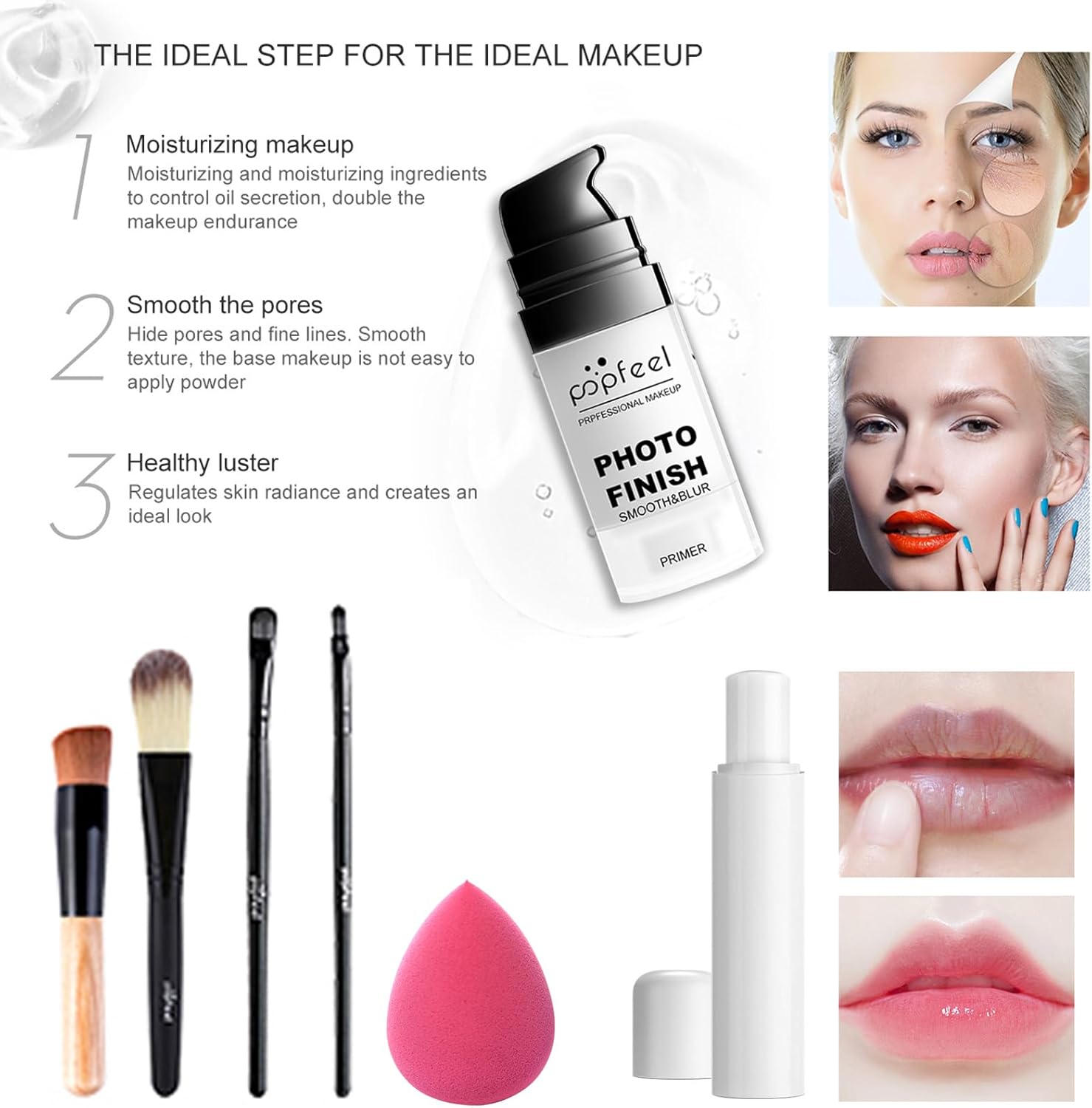 Ensemble de maquillage complet pour femmes : kit de démarrage idéal pour un look parfait en voyage – Image 6