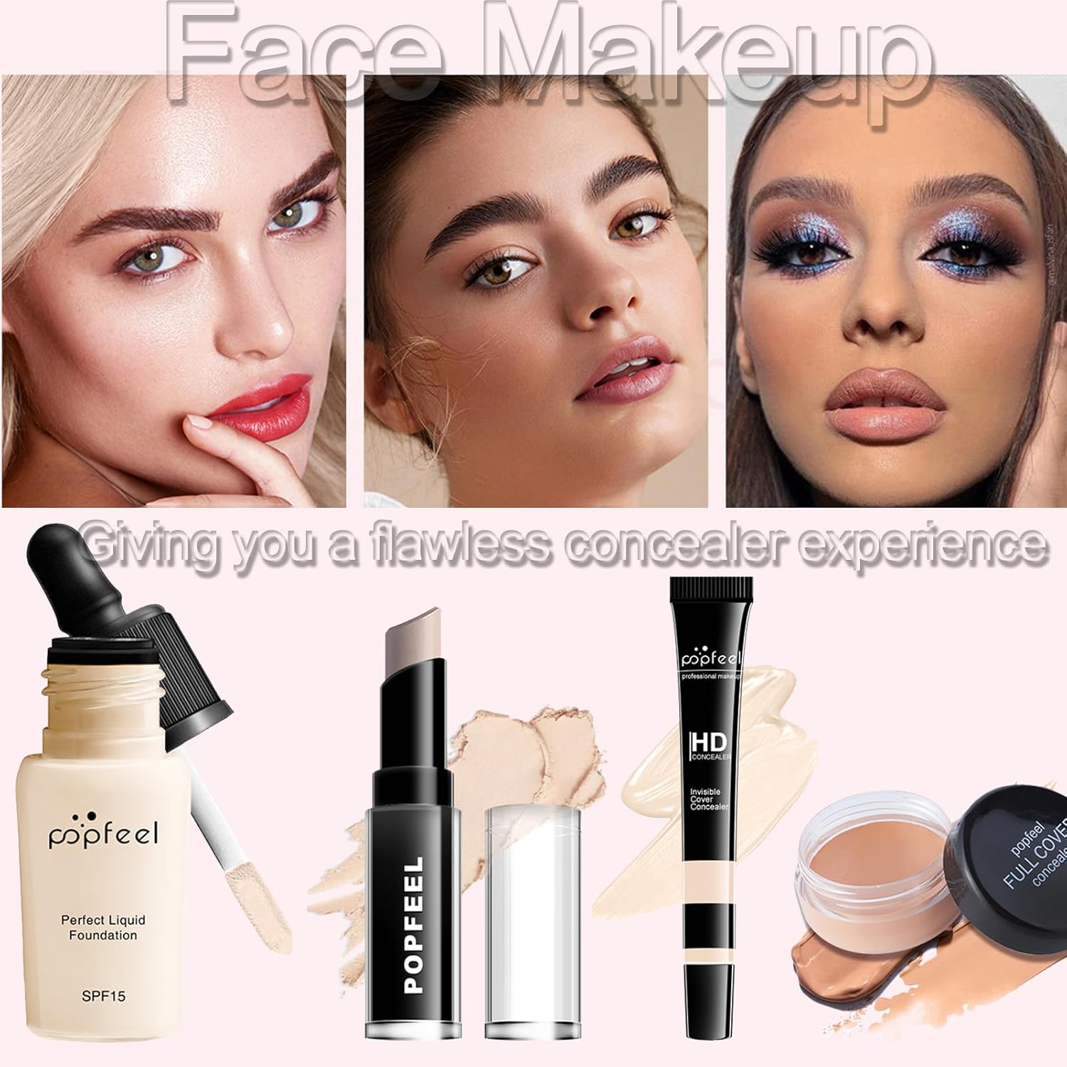 Ensemble maquillage complet pour femmes : 28 pièces pour un look parfait en toutes occasions – Image 3