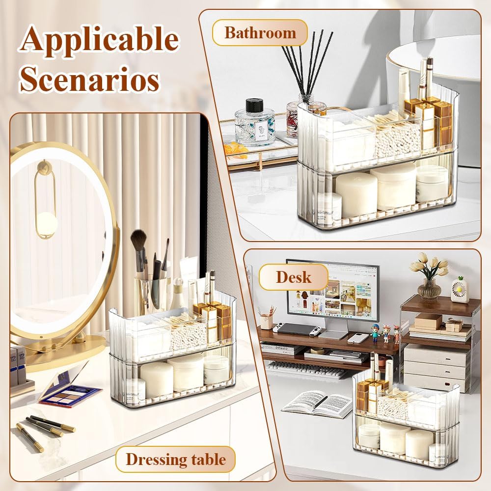 Boîte de rangement transparente pour maquillage : l'organisateur idéal pour les passionnés de beauté – Image 7