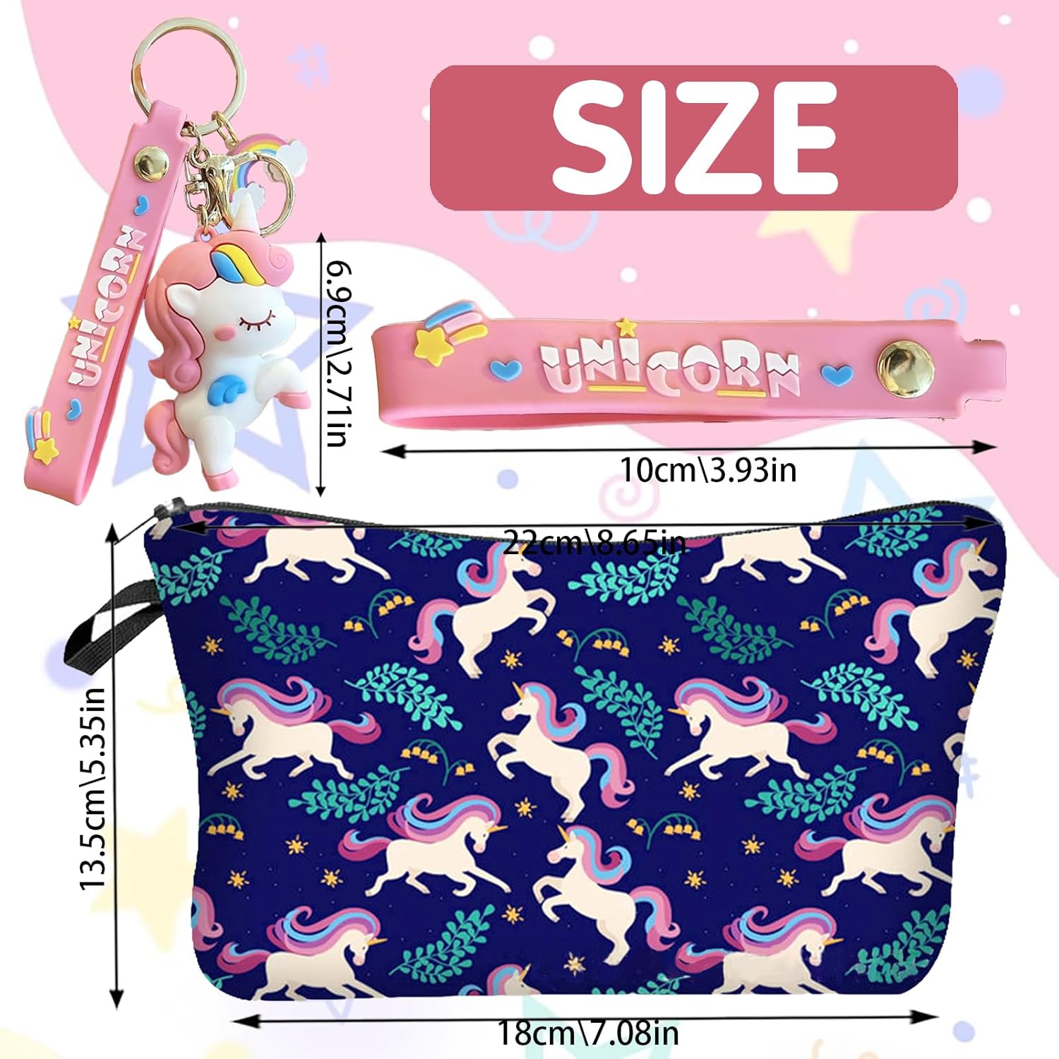Trousse de toilette licorne : l'accessoire indispensable pour femmes élégantes en déplacement – Image 2