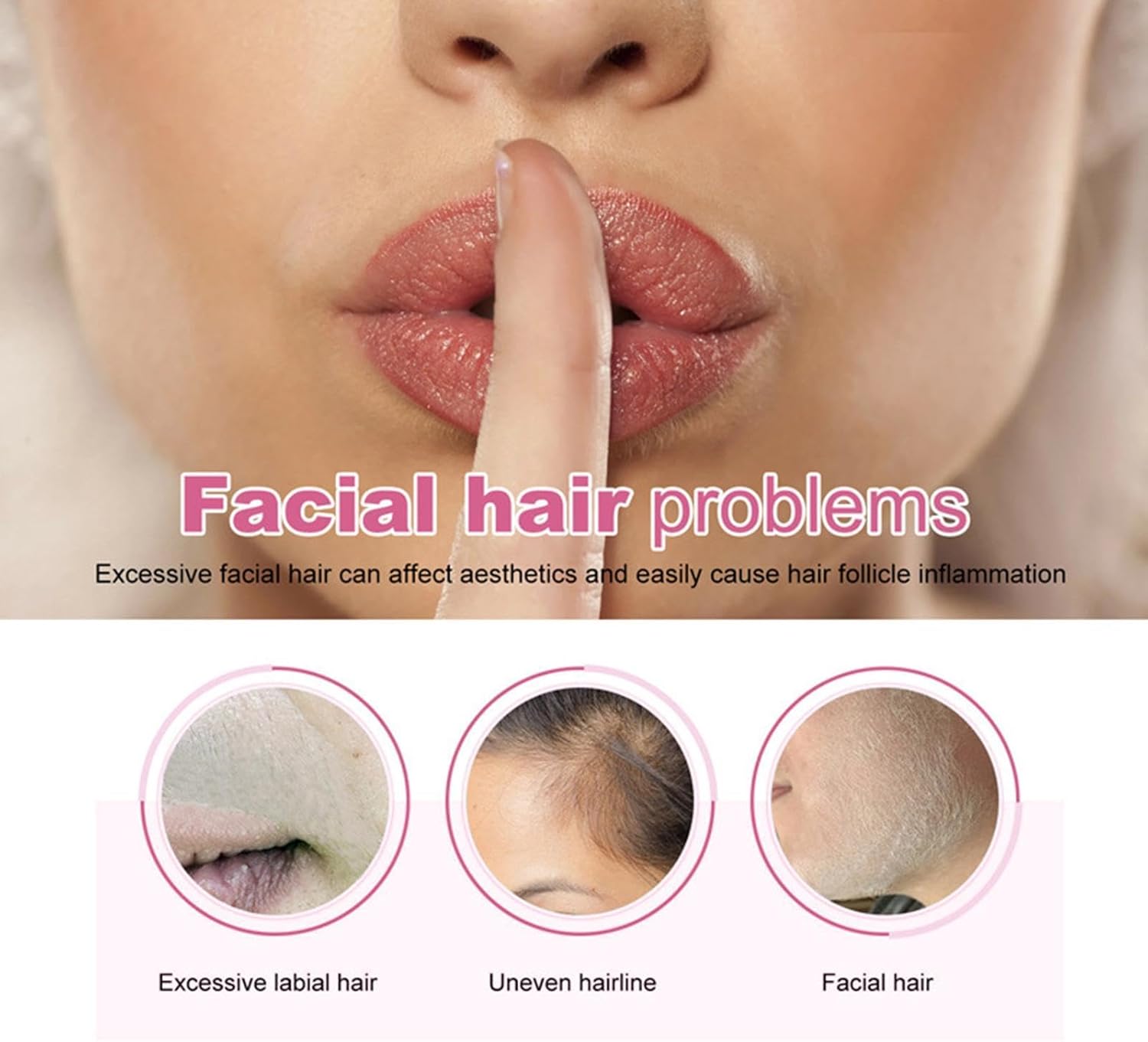 Crème dépilatoire douce et efficace pour le visage : épilation apaisante au miel et pêche – Image 2