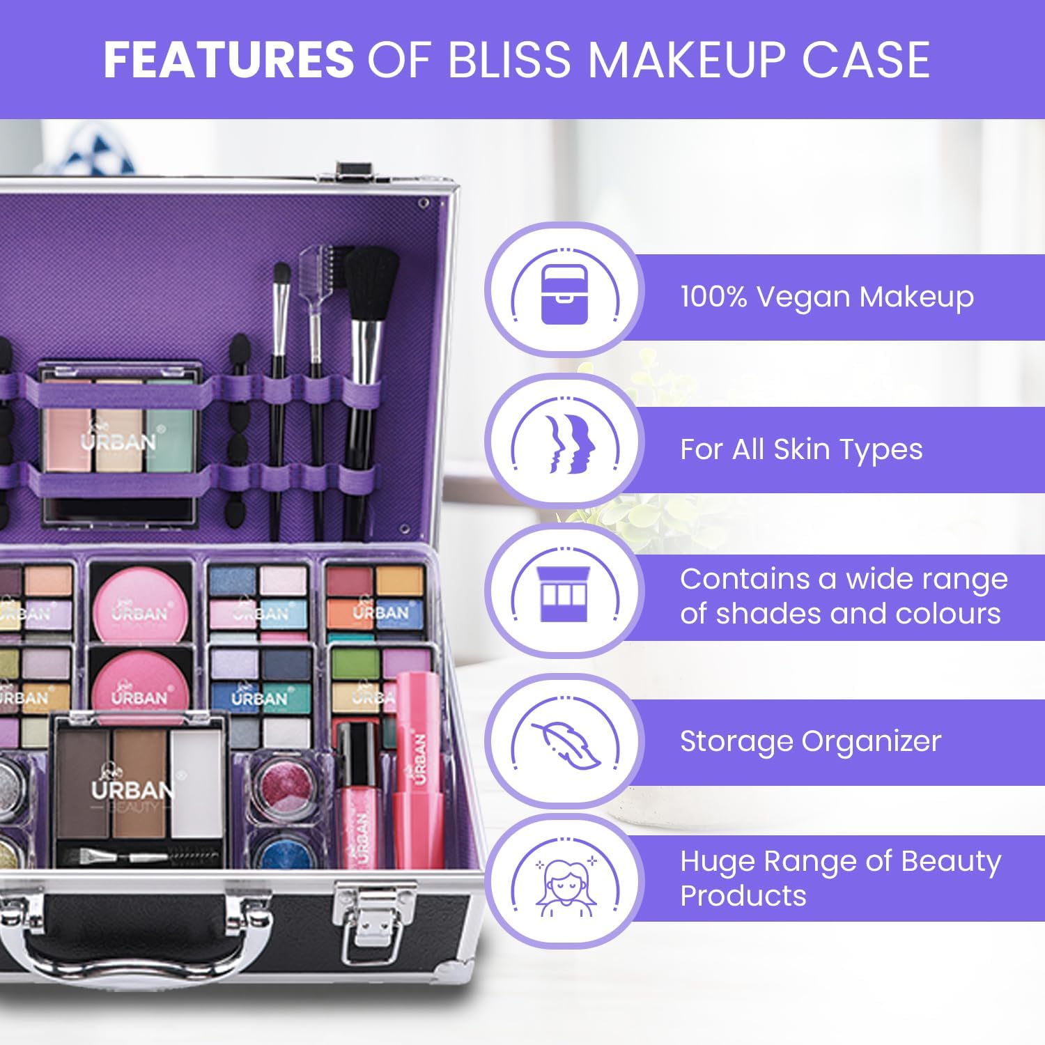 Trousse de Maquillage Végan: Élégance et Pratique – Image 2