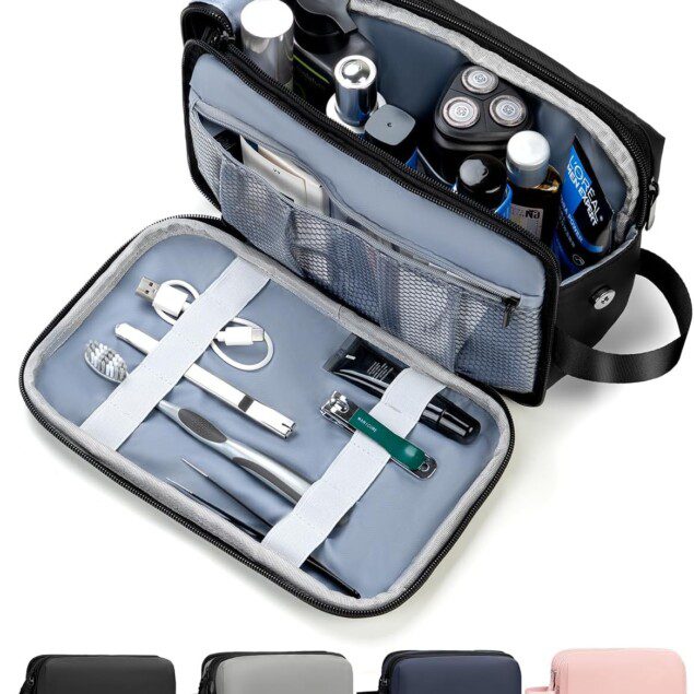 Trousse de toilette étanche pour hommes et femmes : l'accessoire idéal de voyage pour ranger vos essentiels cosmétiques