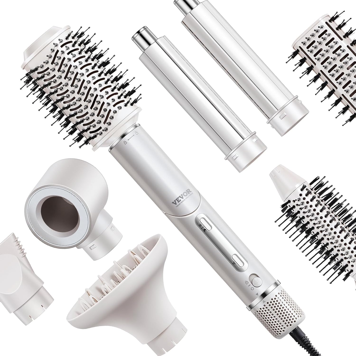 Brosse Sèche-Cheveux 7 en 1 : Coiffage Professionnel – Image 9