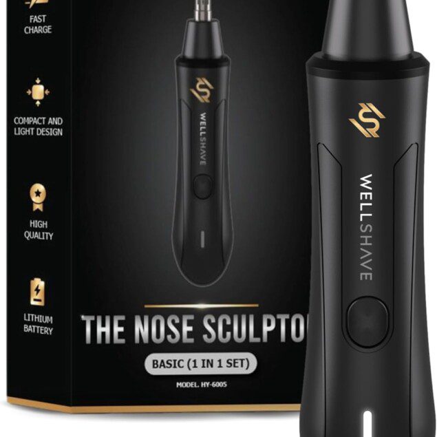 Tondeuse nasale et à cheveux pour homme : un soin précis des sourcils et des oreilles