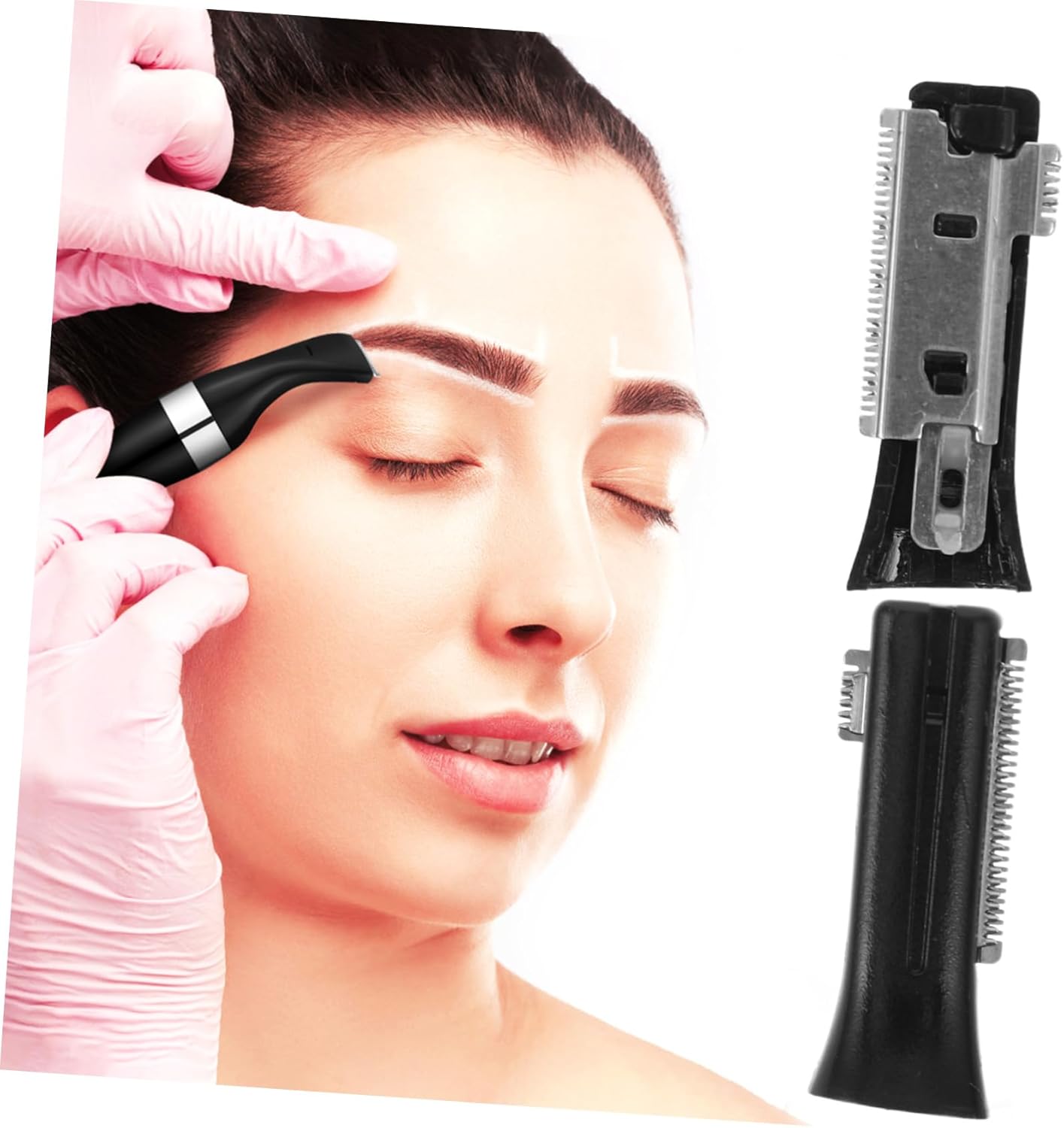 Accessoires de coupe des sourcils : 10 pièces en acier inoxydable pour un entretien parfait – Image 9