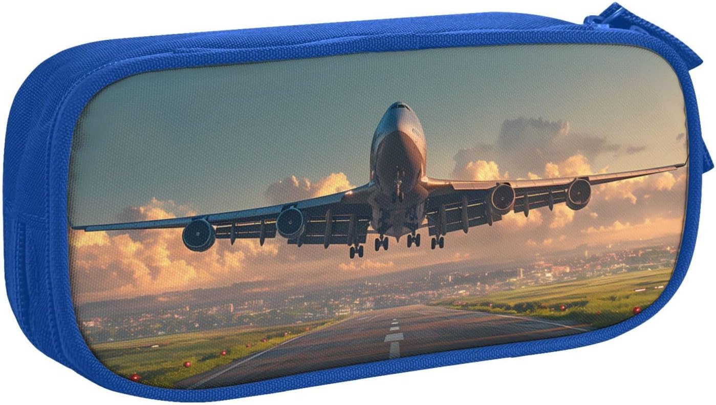 Trousse à crayons en forme d'avion : l'organiseur idéal pour les étudiants et les voyageurs