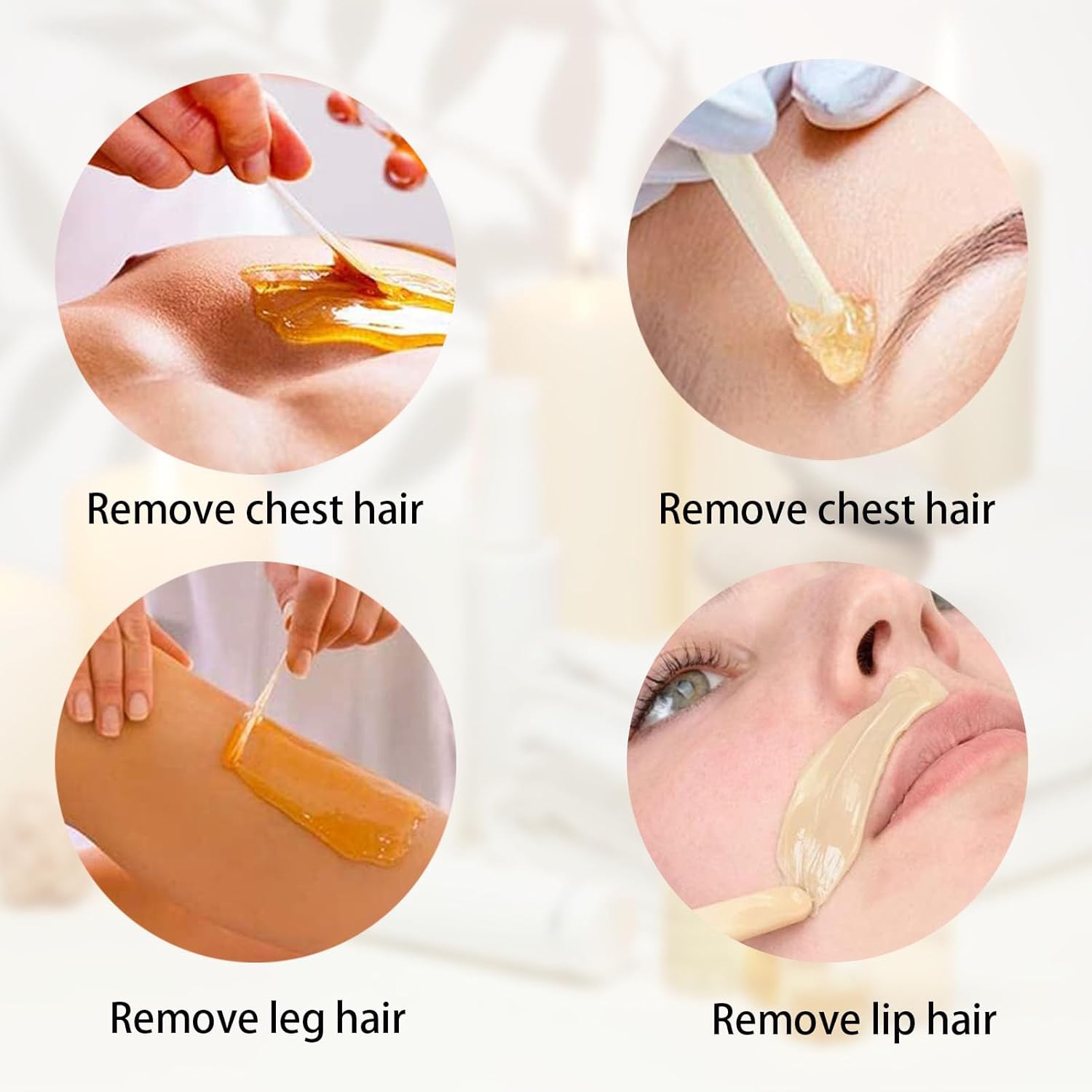 Bâtons de cire en bois : 200 pièces pour une épilation précise du corps et du visage – Image 6