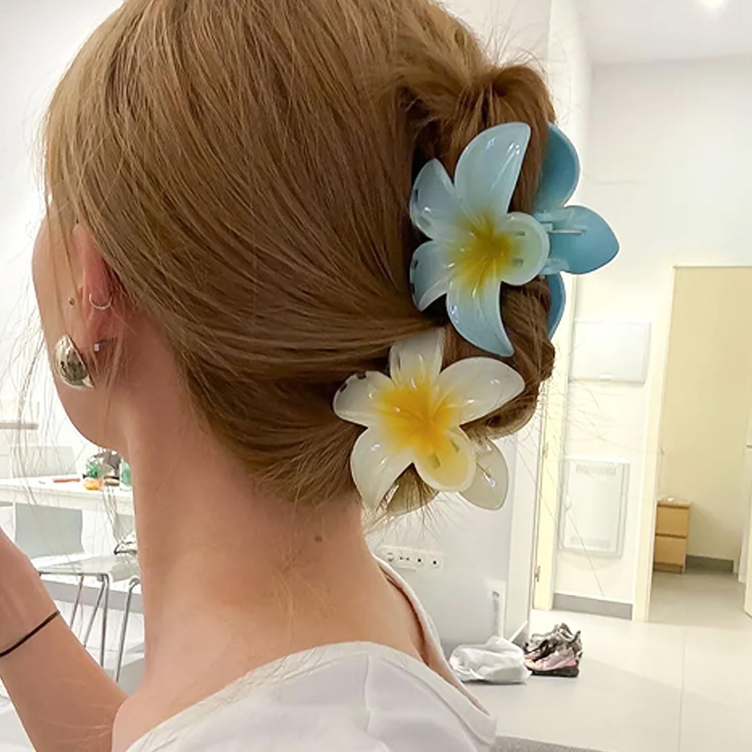 Pinces Antidérapantes en Fleur : 8 Couleurs Uniques – Image 5