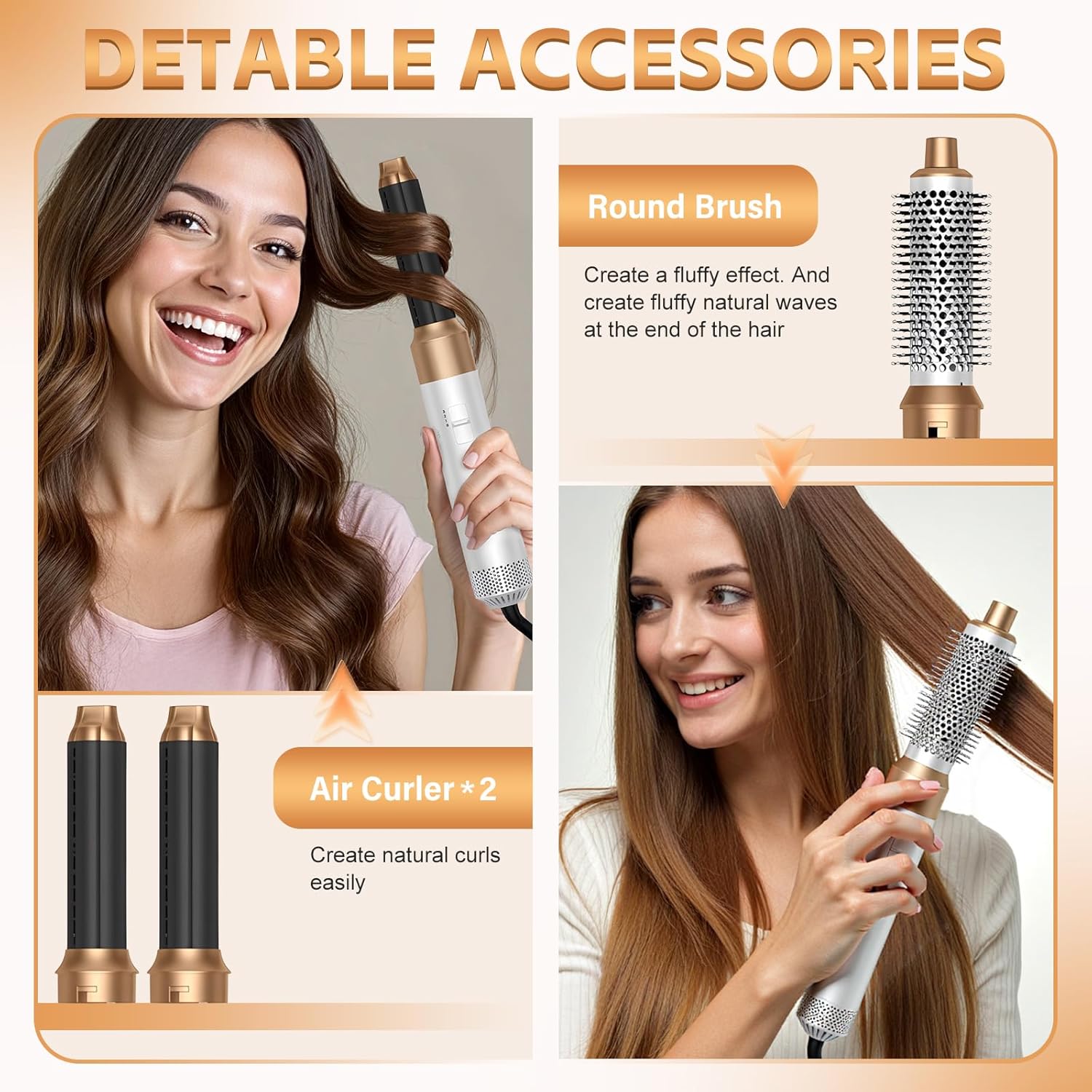 Brosse soufflante et sèche-cheveux ionique : l'alliée idéale pour sublimer tous les types de cheveux – Image 2
