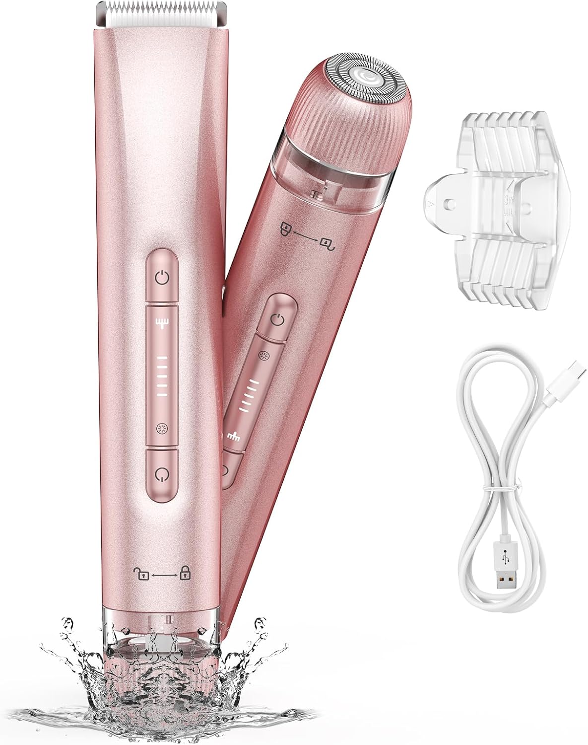 Épilateur Électrique Lady Shaver 2 en 1 pour Femmes - Douceur Assurée