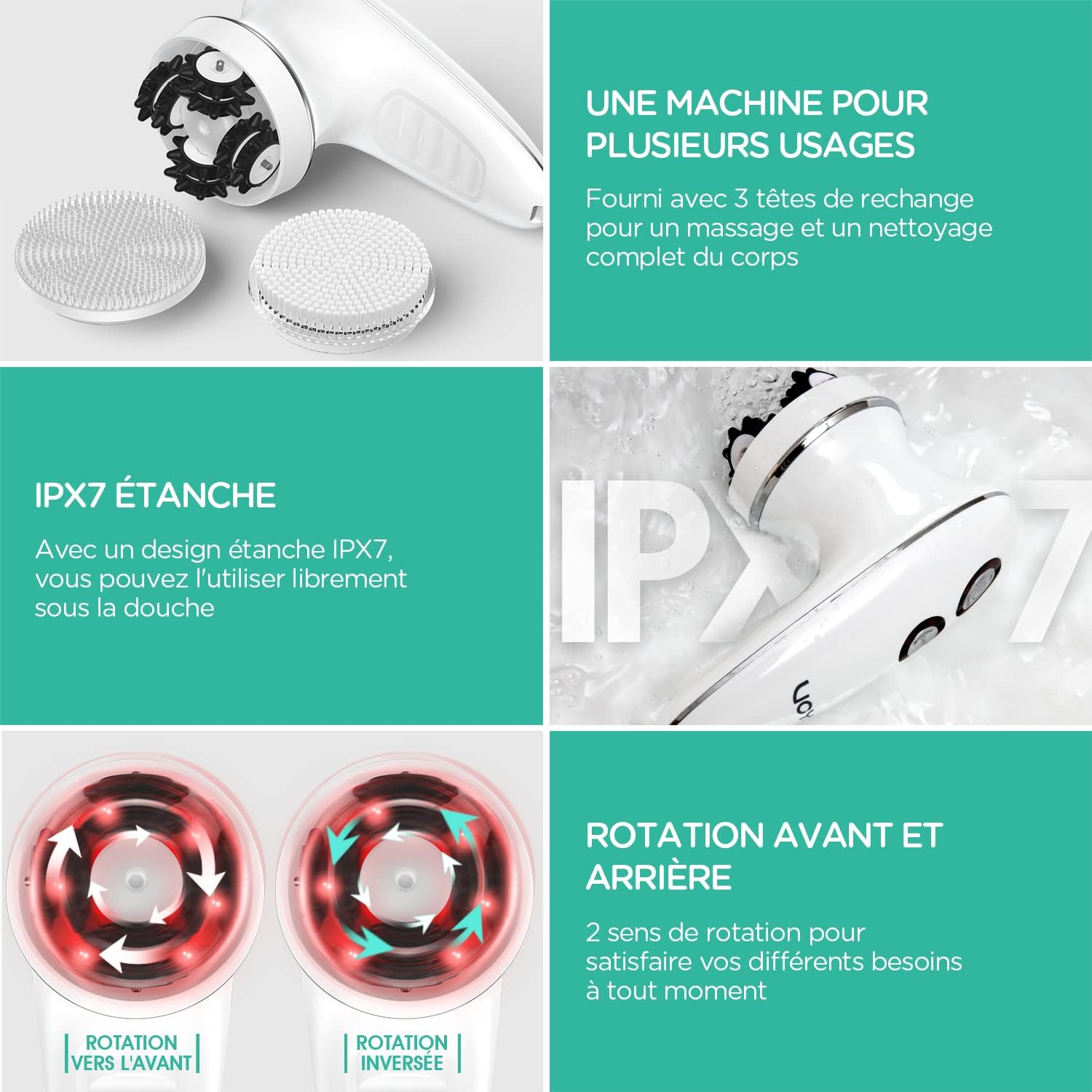 Appareil de massage anti-cellulite électrique : bien-être et relaxation pour le corps et le visage – Image 5