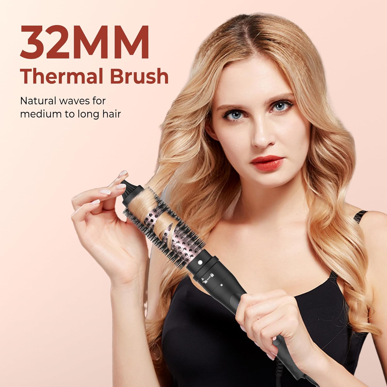 Brosse thermique et boucleur à cheveux : volume et style pour tous les types de cheveux – Image 3
