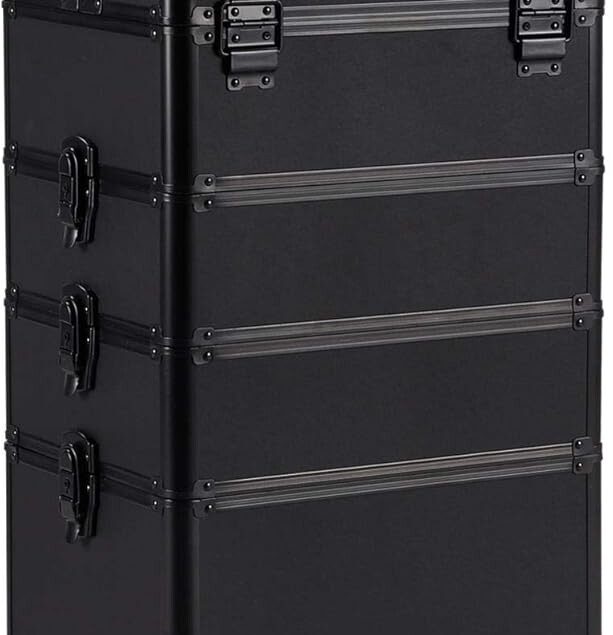 Valise maquillage à roulettes 4 en 1 : l’alliée idéale pour les professionnels de la beauté