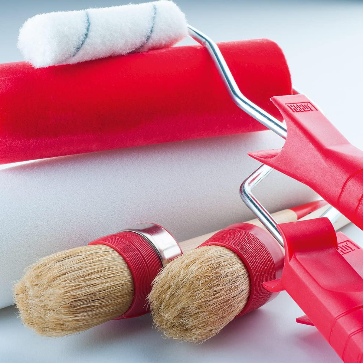 M7 Set de 6 pinceaux pour travaux de peinture : une couverture uniforme avec poils naturels – Image 12