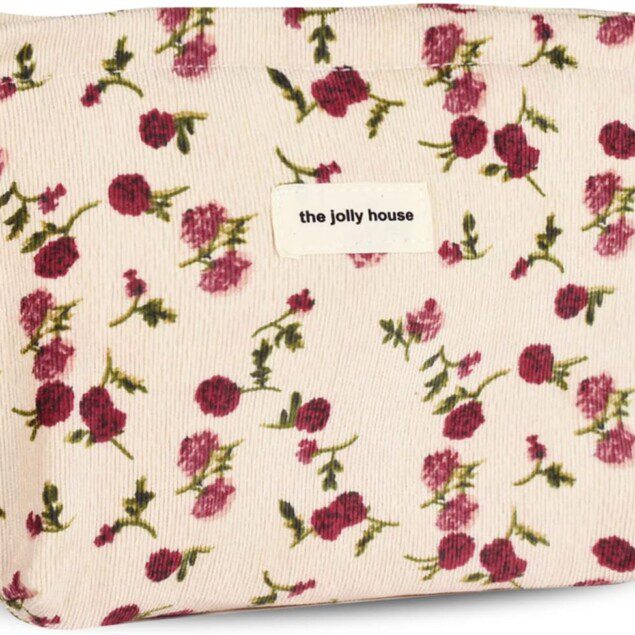Trousse de toilette voyage : l'organiseur élégant pour femmes et filles  Optimisez votre routine beauté avec ce sac de maquillage à motifs fleuris