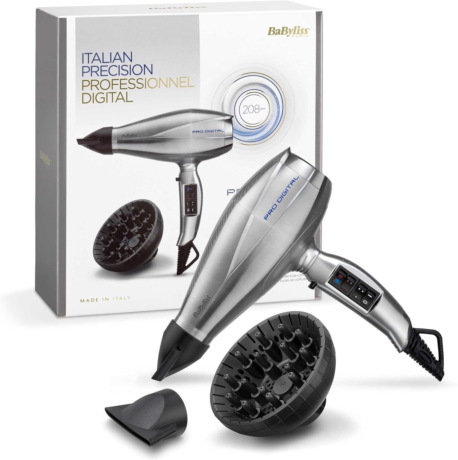 Sèche-cheveux professionnel 2200W pour coiffeurs : rapidité et brillance garantie – Image 3