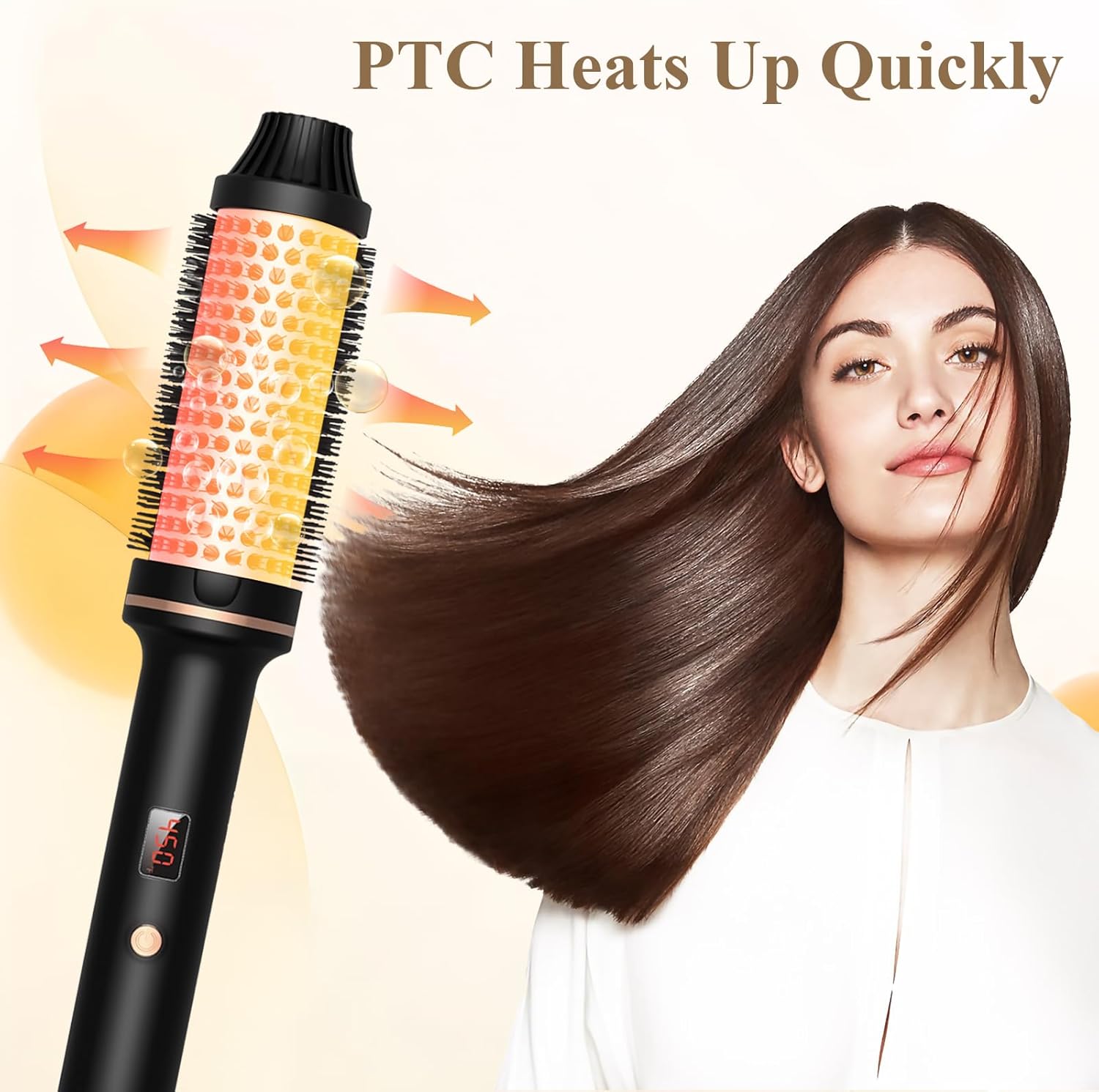 Brosse Thermique 38mm : Coiffage Parfait en Un Seul Étape – Image 6