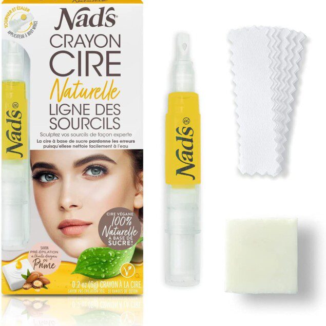 Stylo à cire naturelle pour une épilation précise des sourcils : des résultats impeccables à portée de main