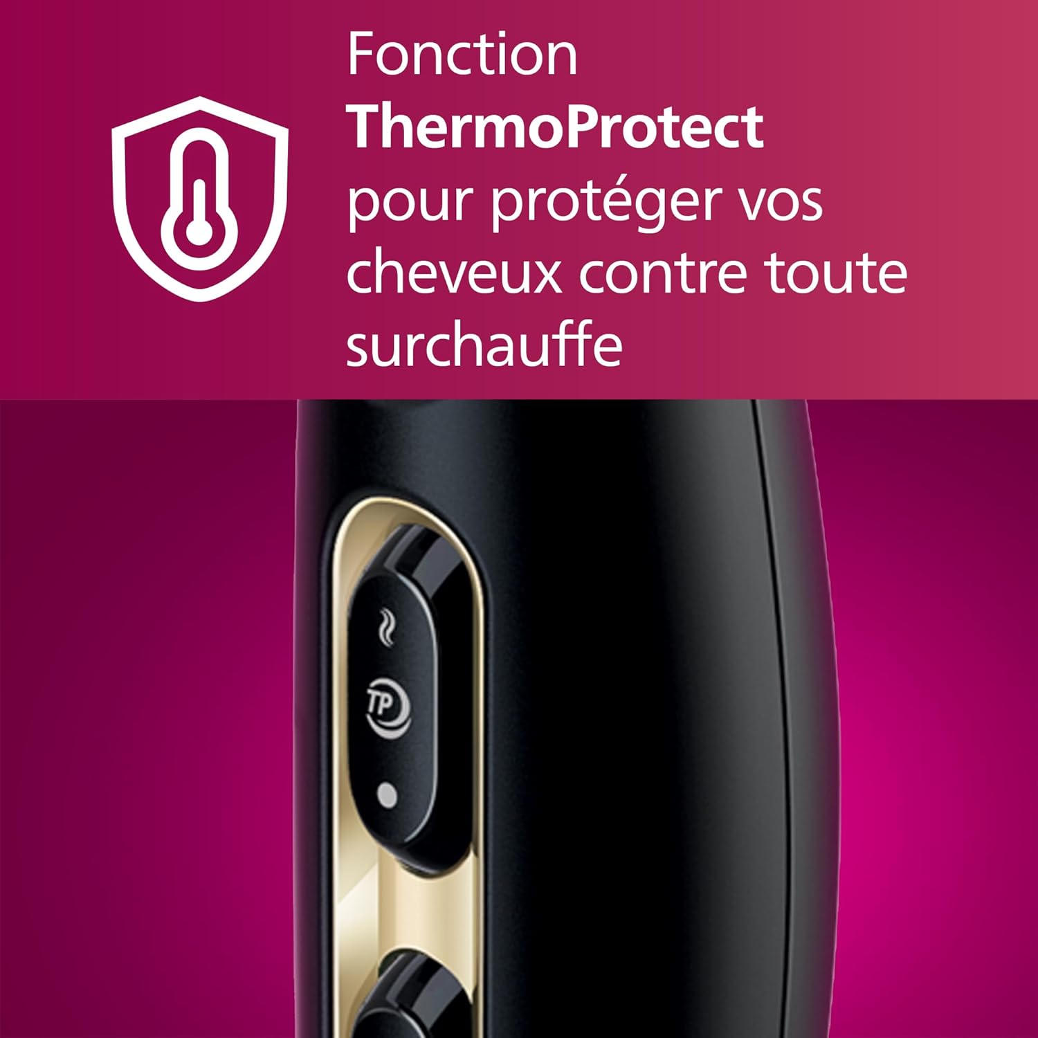 Sèche-cheveux professionnel pour un séchage rapide et une stylisation parfaite Découvrez le sèche-cheveux haute performance 2300 W avec 2 concentrateurs, idéal pour les coiffeurs et les passionnés de beauté – Image 3