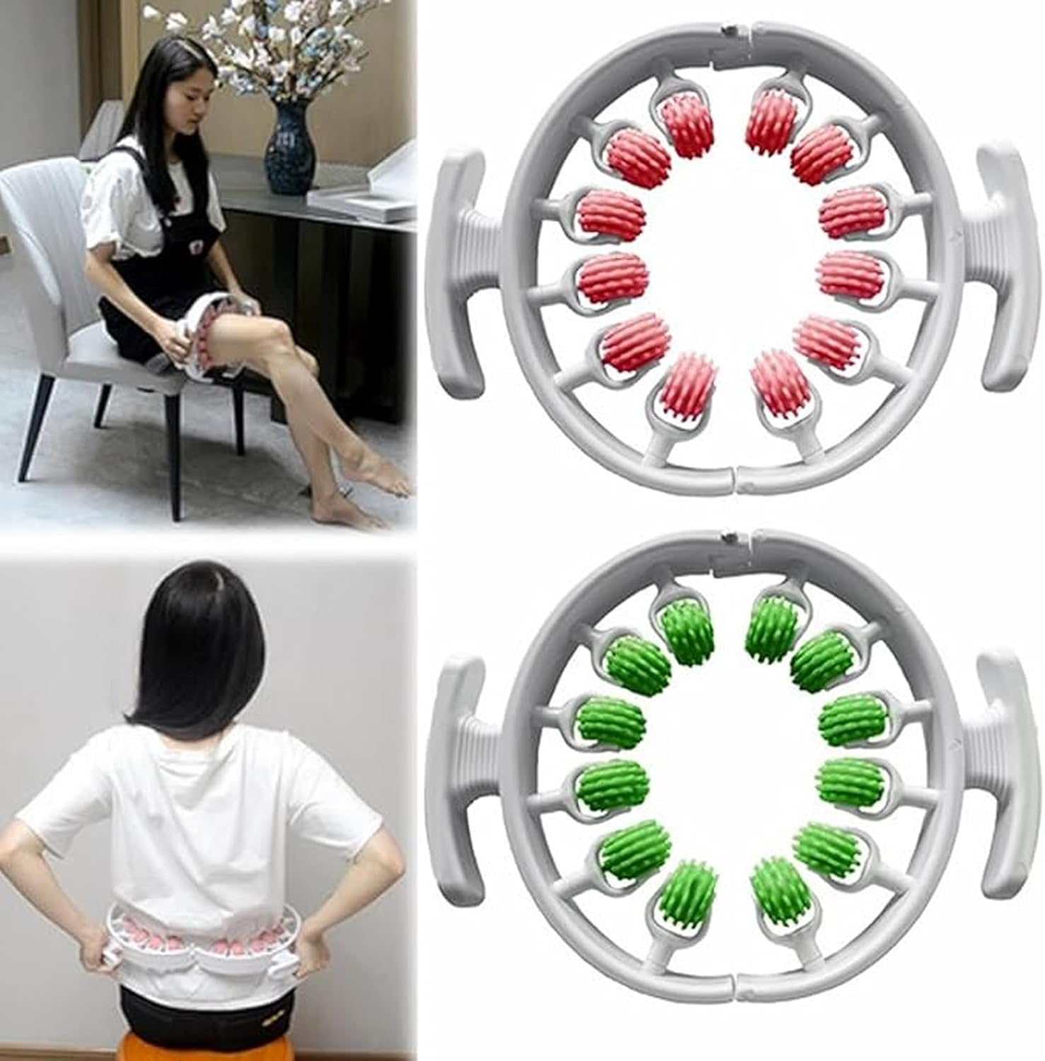 Appareil de massage anti-cellulite : le rouleau manuel idéal pour un bien-être optimal des cuisses et fesses – Image 2