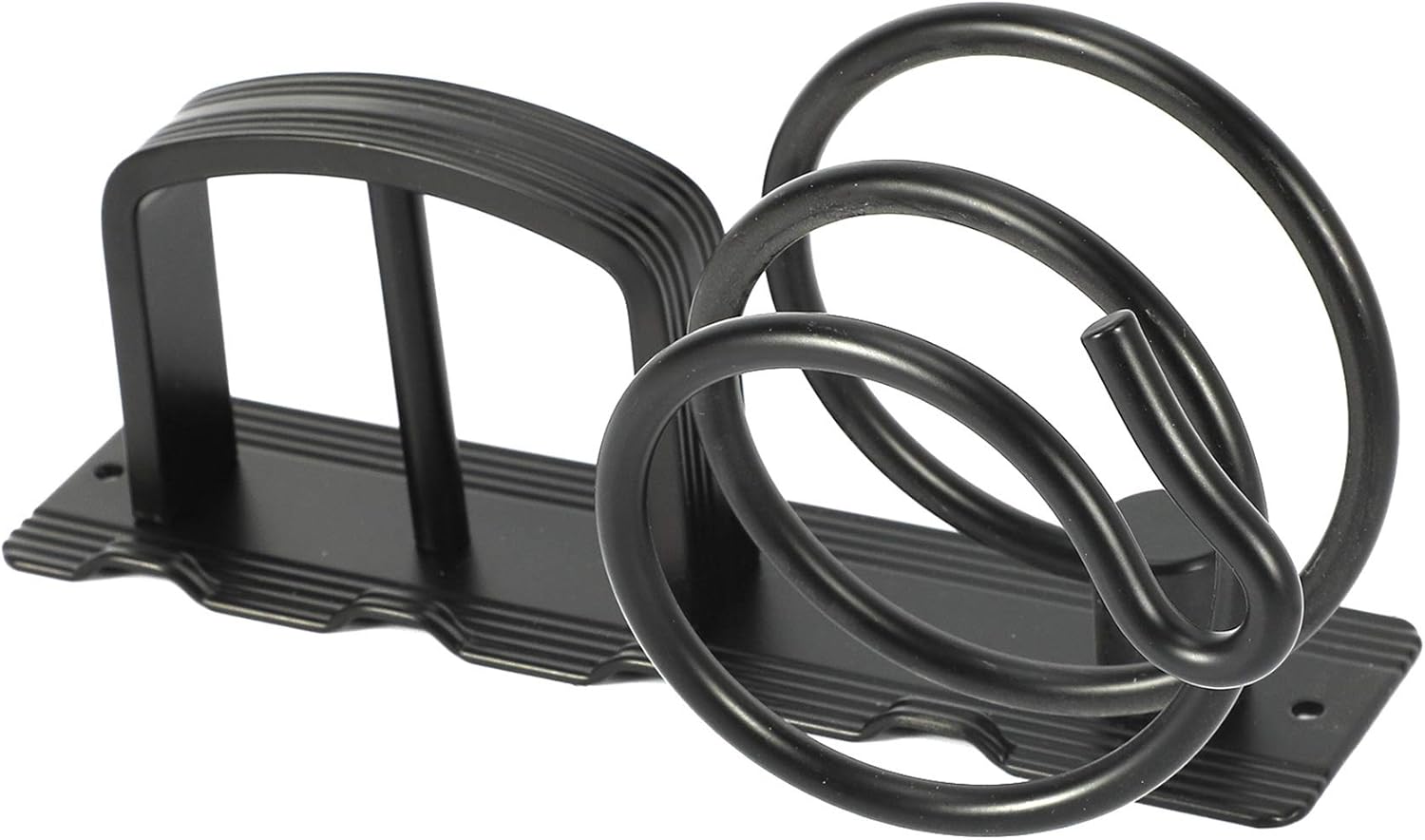 Support en aluminium pour sèche-cheveux et fer à lisser : l’accessoire chic pour une salle de bain organisée – Image 6