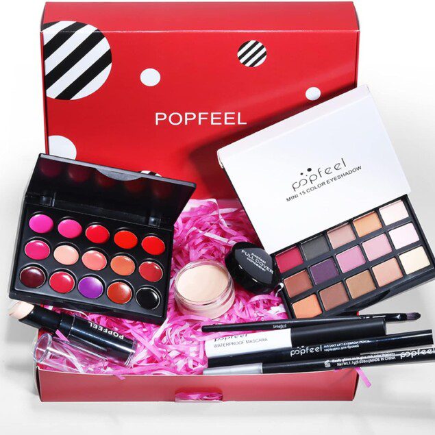 Kit de maquillage tout-en-un pour femmes : 8 pièces essentielles pour un look éclatant