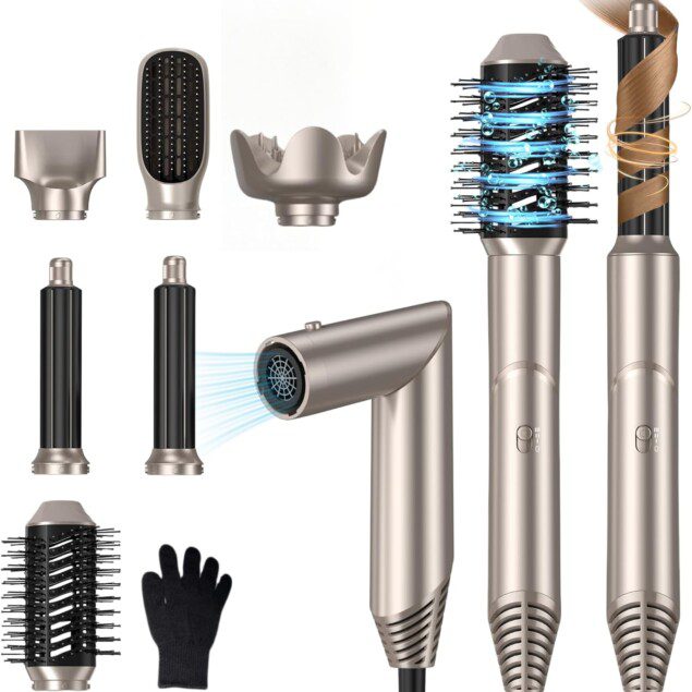 Transformez Vos Cheveux avec la Brosse Chauffante 6 en 1