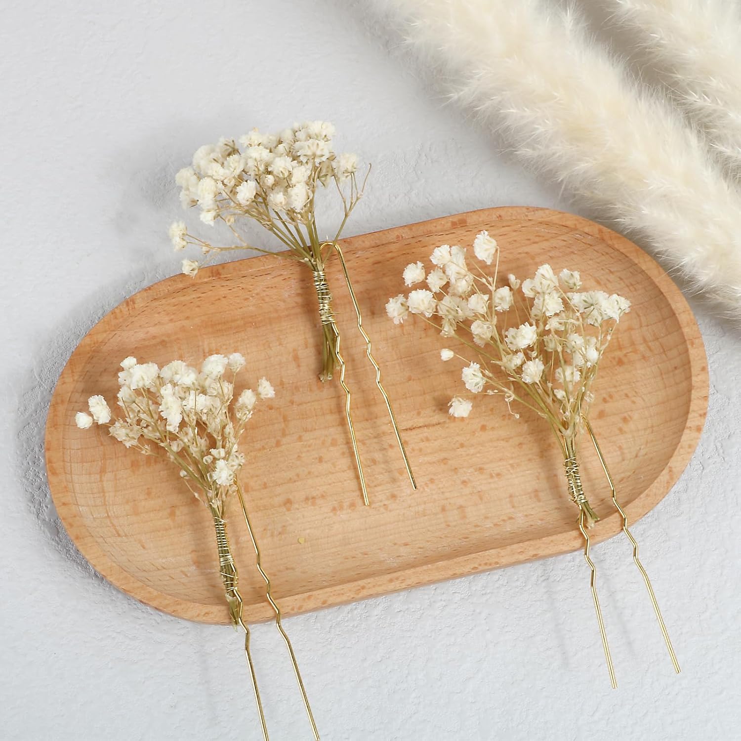 Épingles à cheveux florales en or : 9 pièces élégantes pour les mariées et les cérémonies Accessoires de coiffure raffinés pour sublimer votre look de mariage – Image 3
