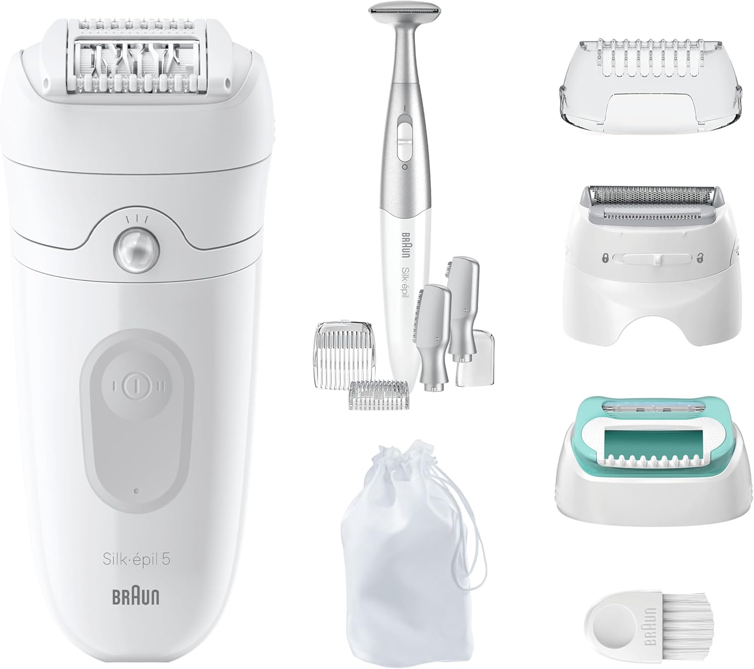 Épilateur Électrique Braun Silk-épil 5 pour Femmes - Peau Douce – Image 8