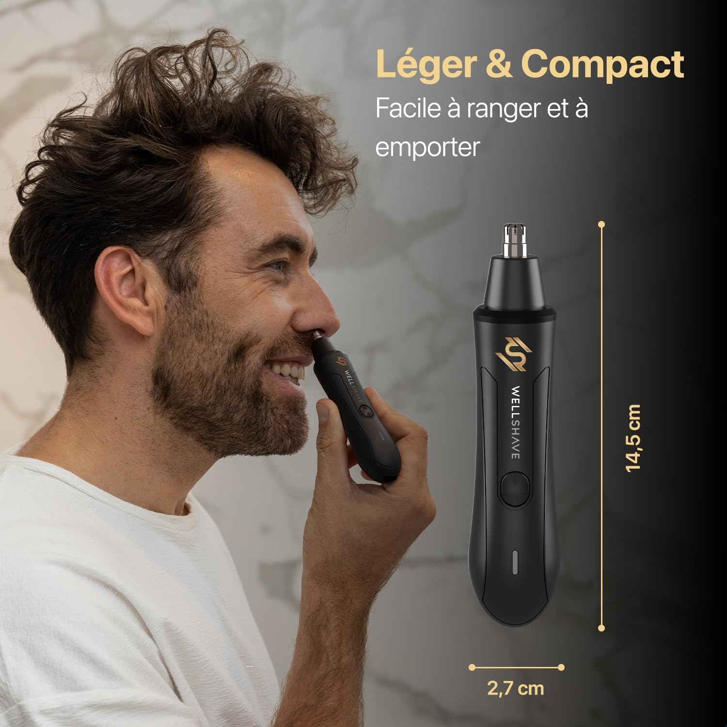Wellshave : tondeuse à poils de nez 2 en 1 pour hommes et femmes, l’alliée incontournable pour une hygiène parfaite et un look soigné – Image 6